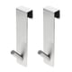 thumbnail image 1 of 2 piezas duraderas ganchos de toalla perchas de la puerta de cristal sobre la capa de la puerta colgando ganchos, 1 of 7
