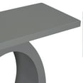 thumbnail image 3 of EUROCO 39.4" Console Table,Sofa Table Entryway Table with Egg-Shaped Base,Narrow Wood Accent Tables for Living Room,Hallway,Foyer,Grey, 3 of 7