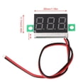 thumbnail image 4 of Pantalla voltaje 2 cables 5 V-40 V medidor LED 0 28 pulgadas () verde, 4 of 4