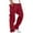 Wine #1, variant on Xihbxyly Pants for Men Men's Cargo Trousers Work Wear Safety Cargo 6 Pocket Full Pants Plaid Pants Sweat Pants Men