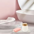thumbnail image 3 of IBASETOY 2Pcs Diatomite Absorbing Tray Absorbent Soap Holders Bathroom Accessories, 3 of 8