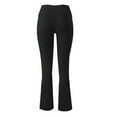 thumbnail image 4 of IDALL Leggings for Women Yoga Pants Women Out Sports Workout Yoga Athletic Running Women Leggings Fitness Pants Yoga Pants Workout Leggings for Women High Waisted Pants Black 2XL, 4 of 5