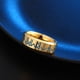 thumbnail image 4 of Anillo pulsera para hombre con luz de espejo de arco interno de 8 mm con grabado giratorio y caracteres que brillan en la oscuridad, 4 of 4