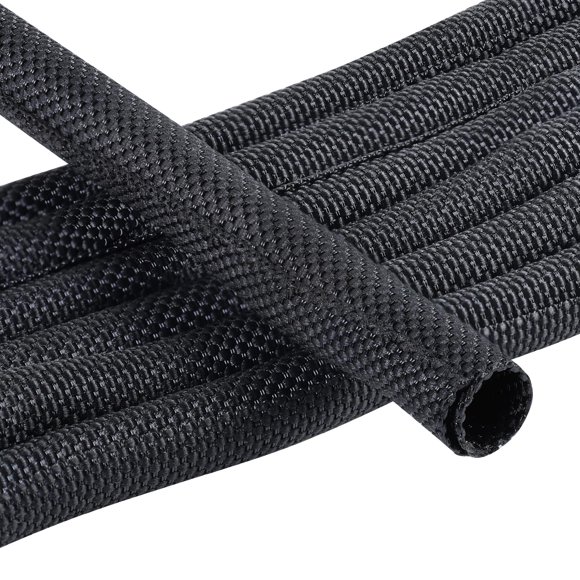 Manga Trenzada para Cables SUNNAREPOON Negra 5mm 4.3m