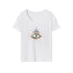 thumbnail image 1 of Camiseta para mujer con cuello redondo, camiseta básica con cuello redondo para desplazamientos en la playa XL, 1 of 7