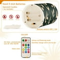 thumbnail image 5 of Yayeee Flameless Candles with Remote Flickering Battery Operated Multi Color Changing, Green Leaves, 5 of 7
