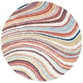 thumbnail image 2 of SAFAVIEH Calista Kyler Abstract Area Rug, Rust/Gray, 6'7" x 6'7" Round, 2 of 11