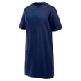 thumbnail image 2 of Women's Fanatics Navy New York Yankees Elements Cotton Dress, 2 of 3