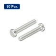 thumbnail image 3 of 304 Stainless Steel Machine Screws 10 Pack M3x18mm Slotted Drive Pan Head Screw Bolts, 3 of 5