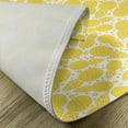 thumbnail image 5 of Ambesonne Modern Place Mats Set of 4, Pineapple Fruit, Standard Size, White and Yellow, 5 of 6