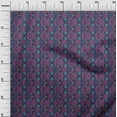 thumbnail image 2 of oneOone Cotton Silk Fabric Leaves & Floral Block Printed Craft Fabric BTY 42 Inch Wide, 2 of 4