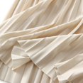 thumbnail image 1 of Vedolay Skirt Skirt for Women Summer Casual Flowy Ruffled Hemline Long Skirt,Beige One Size, 1 of 5
