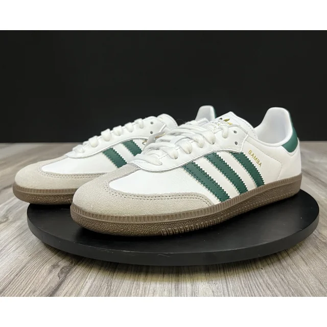 Adi - das Samba OG Cloud White Collegiate Green JH8797, Men’s Size 6, Brand New