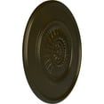 thumbnail image 3 of 29 3/4"OD x 1 1/2"P Wigan Ceiling Medallion, Hand-Painted Green Gold, 3 of 7