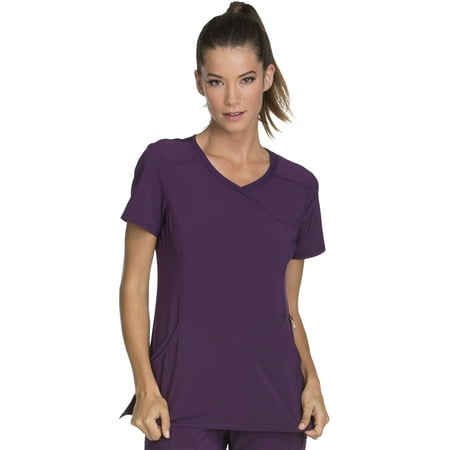 

Cherokee Infinity Women s Scrubs Top Mock Wrap 2625A