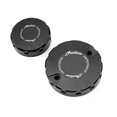 thumbnail image 1 of Compatible with India FTRX100 FTR1200 FTR X100 1200 2019-2022 2023 2024+ Motorcycle CNC Front and Rear Brake Tank Cap Accessories, 1 of 4