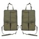 thumbnail image 1 of Bolsa de almacenamiento para asiento trasero de coche, tela Oxford 1680D, multiusos, para acampar al aire libre, color verde militar., 1 of 14
