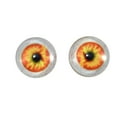 thumbnail image 5 of Orange and Yellow Human Glass Eyes with Whites, 5 of 7