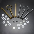 thumbnail image 6 of Bluethy Cake Holder Stick Reusable Not Easy to Break Solid Cake Dessert Hardware Fitting for Bakery, 6 of 9