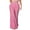 Pink, variant on Fortune Women Sequin Pants High Waist Bell Bottoms Glitter Wide Leg Sparkle Flared Trousers
