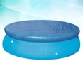 thumbnail image 3 of Miangastore 210cm Diameter Round Pool Cover Rain Cover For Frame Pools Inflatable Swimming (Blue), 3 of 9