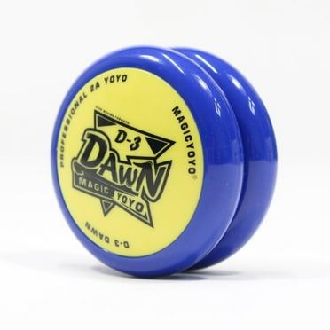 MAGICYOYO Dawn D3 Yo-Yo - Plastic Looping YoYo (Royal Blue with Yellow Cap)