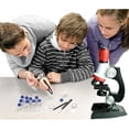 thumbnail image 2 of Kit de microscopio de juguete para niños de educación temprana 1200 x con LED, 2 of 5