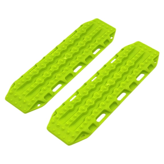 2 Pieces RC Crawler Antiskid Plate Ramps Stable Traction Board for 1/8 1/10 1/12 Scale Model Vehicles