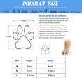 thumbnail image 2 of New Rain Snow Boots Anti-Slip Pet Supplies Waterproof Pet Boots Shoes Socks Cats Dogs Rubber Socks Small Puppy Sock Shoes BLACK M, 2 of 7