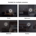 thumbnail image 6 of Abstract Bronze Geometric Night Light 2 Pack LED Nightlight Plug into Wall Dusk to Dawn Sensor Soft White, 6 of 7