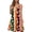 F, variant on Jamicy Short Nightgowns for Women 2026 Loose V Neck Sleeveless Sleepshirts Floral Tank Round Neck Nightdress Soft Sleepwear Nightwear
