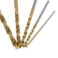 thumbnail image 3 of 50 unids HSS chapado en titanio Twist Drill Bit sistema métrico 1.0-3.0 mm de alta velocidad de acer MABOTO Brocas, 3 of 7