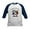Navy/White, variant on CafePress - Back To School Kids Baseball T Shirt - Kids Cotton Baseball Jersey, 3/4 Sleeve Shirt