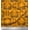 Honey Orange, variant on Soimoi Blue Rayon Fabric Filigree Damask Print Sewing Fabric Yard 42 Inch Wide