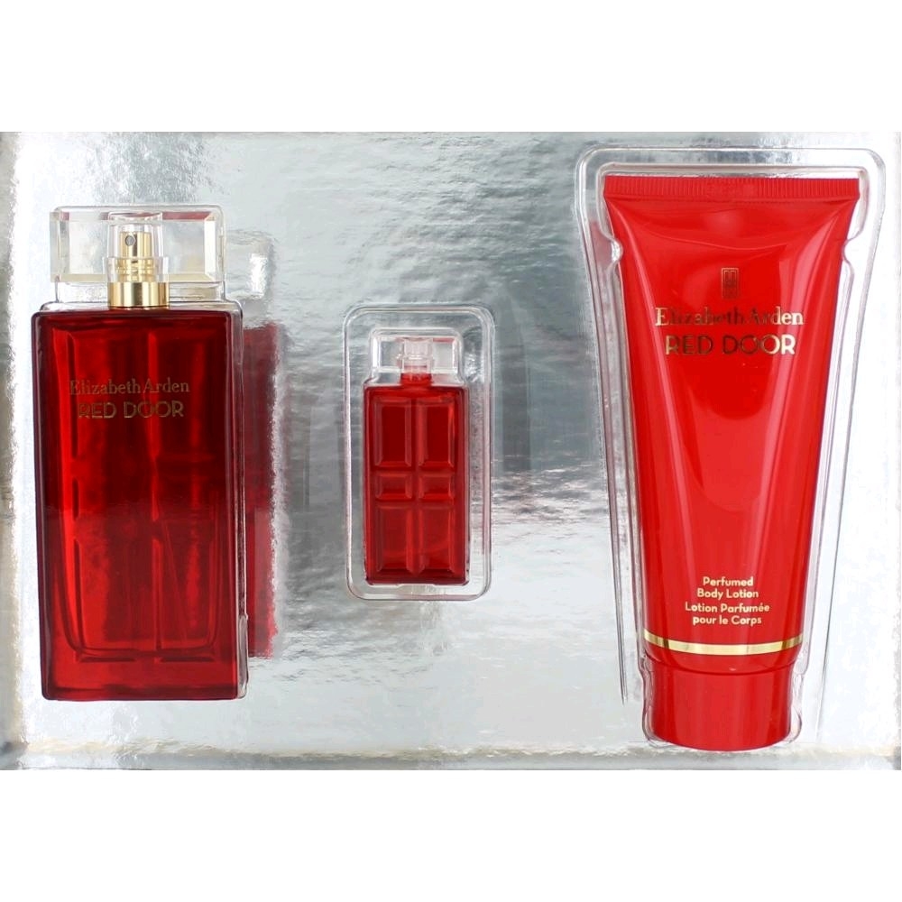 elizabeth arden red door 3 piece set