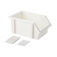 thumbnail image 3 of Aurorax Stackable Open Front Storage Bins Plastic Storage Organizer Boxes for Garage Workshop Pantry Heavy Duty Space Saving, 3 of 7