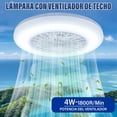 thumbnail image 2 of Ventilador De Techo Con Luz Led 22w 3 Modos 26 Cm 26 Cm Blanco, 2 of 7