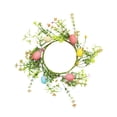thumbnail image 2 of Anillos de velas de Pascua Sprol Spring Small Ornament Fake Hanging Garland para Holiday Christmas Farmhouse Decoración, 2 of 8