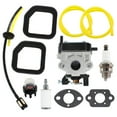 thumbnail image 2 of Carburetor Kit for Toro Vacuum 308480001 51944 51945 51946 51947 51948 Blower 25.4cc Homelite BM254BV SC254BV Blower, 2 of 6