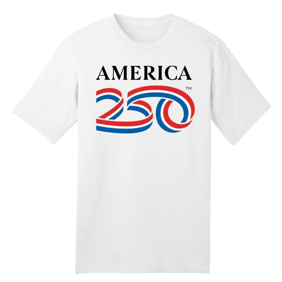 Camiseta AMERICA 250 Algodón 5.4 oz EE. UU. 250.º Aniversario