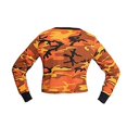 thumbnail image 3 of Rothco Women's Camo Long Sleeve Crop Top, S, 3 of 3