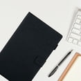 thumbnail image 6 of Dteck Case For Samsung Galaxy Tab A 10.1(2016 NO S Pen Version), Leather Folio Cover for Samsung 10.1 Inch Tablet SM-T580 T585 with Auto Wake/Sleep and Card Slots, Multiple Viewing Angles, Black, 6 of 9