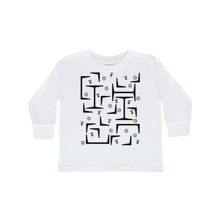 

Inktastic Dark Steel Pattern Gift Toddler Boy or Toddler Girl Long Sleeve T-Shirt