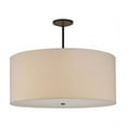 thumbnail image 3 of Meyda 143264 36 in. Cilindro Textrene Pendant, Natural 54 Hardbacked Timeless Bronze - Fabric Contemporary Acrylic, 3 of 5