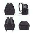 thumbnail image 5 of Mochila De Viaje De Malla Resistente NEGRO, 5 of 5