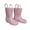 Pink, variant on Childrens Pink Pony Rain Boot - Size 11