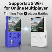 Anbernic RG40XXV Handheld Game Console, 64GB, 3200mAh Battery, Bluetooth, HD Output, Blue
