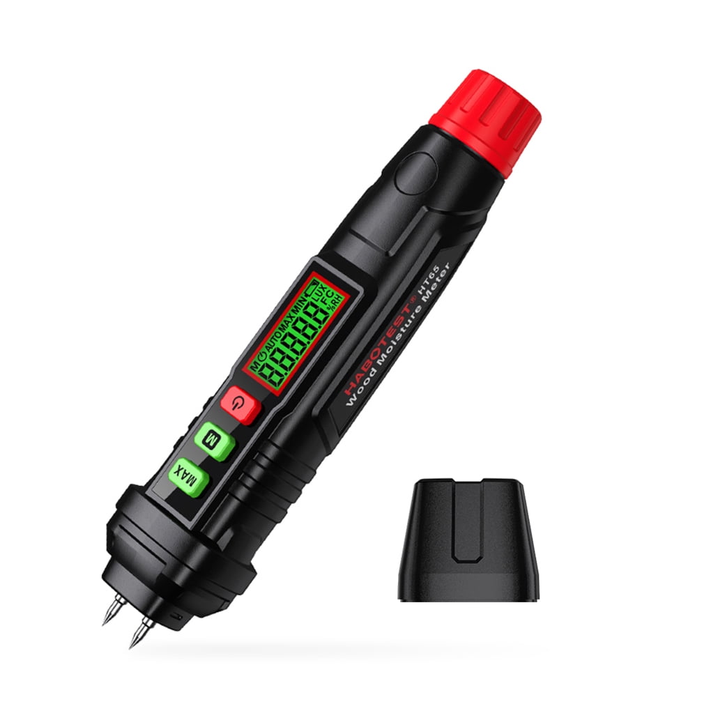 Linyer Moisture Meter Backlit Screen High Precision Humidity Detectors