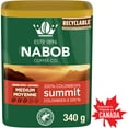 thumbnail image 1 of Nabob Medium Roast 100% Colombian Summit Ground Coffee, 340g Canister, 1 of 14