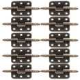 thumbnail image 2 of HOKARUA 10pcs Vintage Door Hinges Decorative Hinges Antique Hinges for Cabinet Doors Dresser, 2 of 6